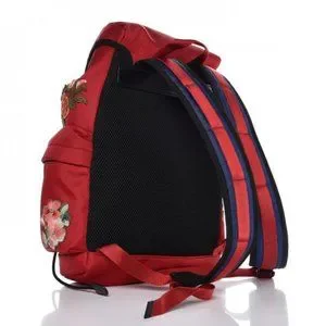 Gucci | Bags | Host Pick Gucci Backpack With Patches In Red 
